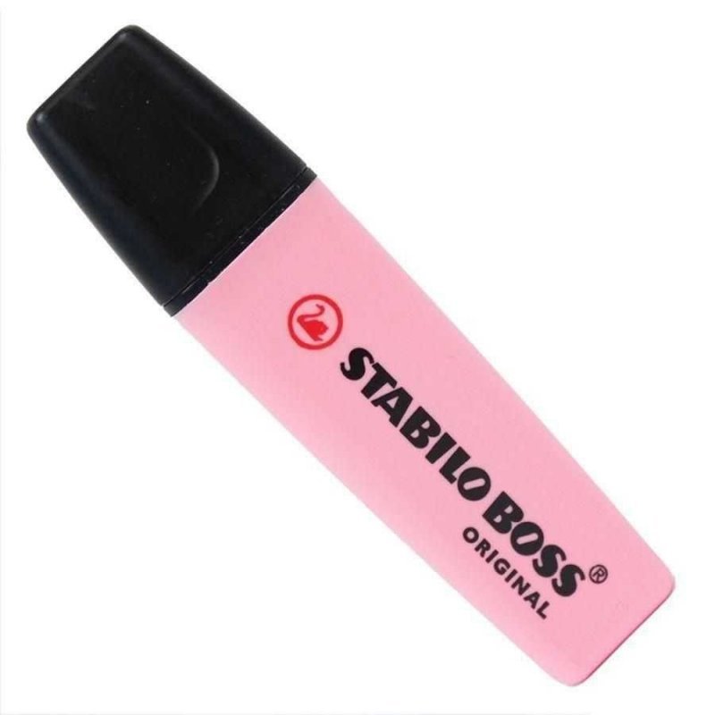 CANETA MARCA TEXTO STABILO BOSS ROSA - SERTIC - 114.2400      Lojas Encopel