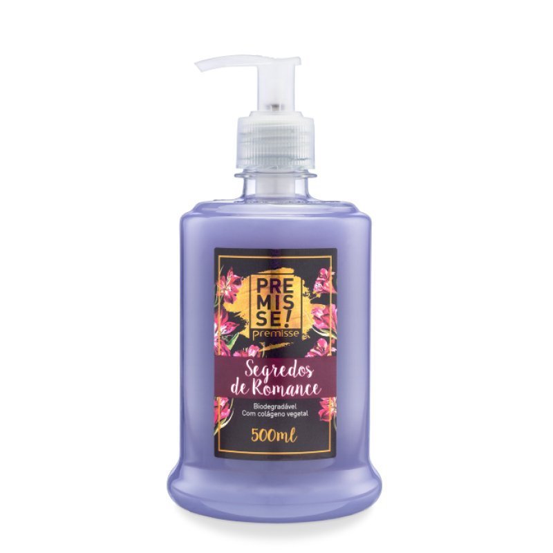 SABONETE LIQUIDO SEGREDOS DE ROMANCE 500ML - PREMISSE Lojas Encopel