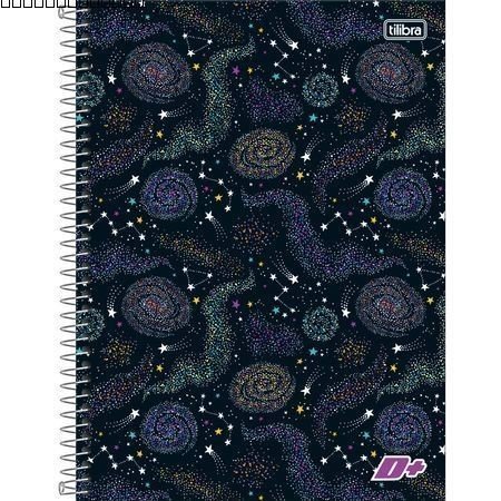 CADERNO ESPIRAL UNIVERSITÁRIO 12 MATÉRIAS D+ FEMININO 240 FOLHAS - TILIBRA Lojas Encopel