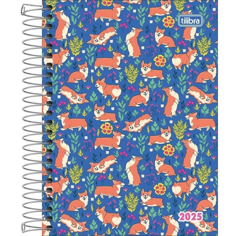 AGENDA ESPIRAL DIÁRIA PEPPER 2025 - TILIBRA - 179604  Lojas Encopel