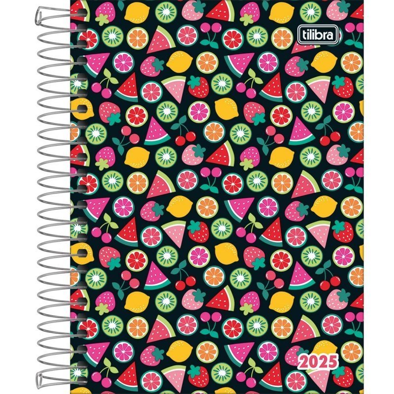 AGENDA ESPIRAL DIÁRIA PEPPER 2025 - TILIBRA - 179604  Lojas Encopel