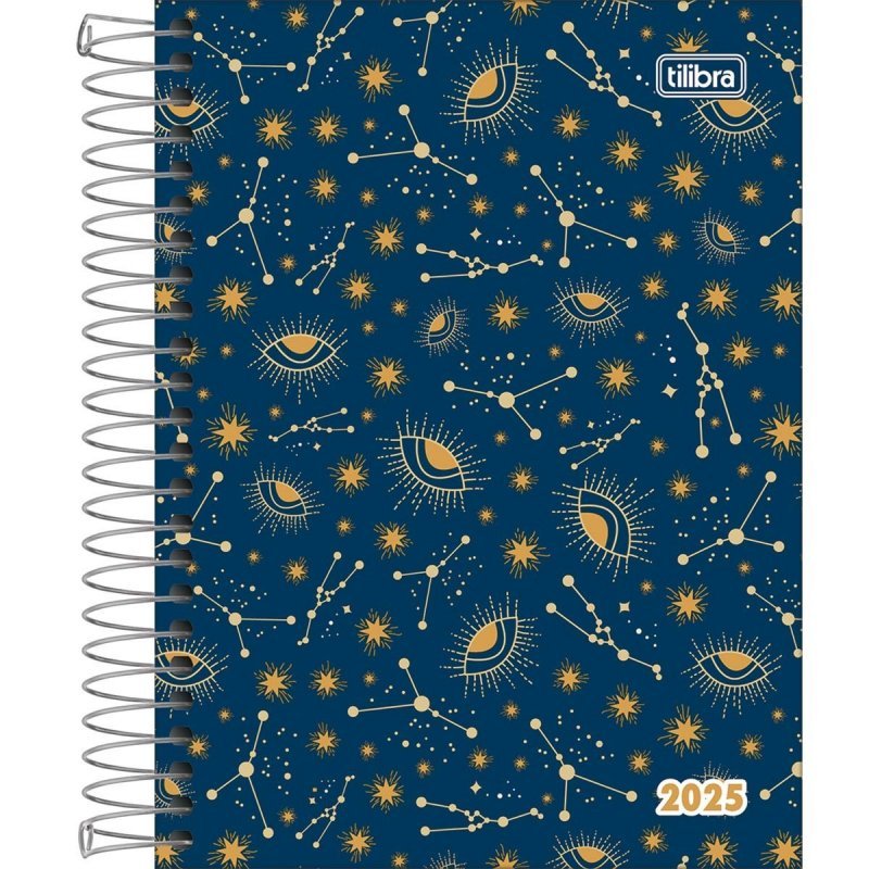 AGENDA ESPIRAL DIÁRIA PEPPER 2025 - TILIBRA - 179604  Lojas Encopel