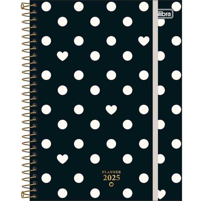 PLANNER ESPIRAL WEST VILLAGE G 2025 - TILIBRA Lojas Encopel