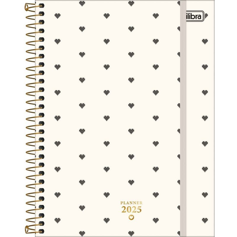 PLANNER ESPIRAL WEST VILLAGE G 2025 - TILIBRA Lojas Encopel