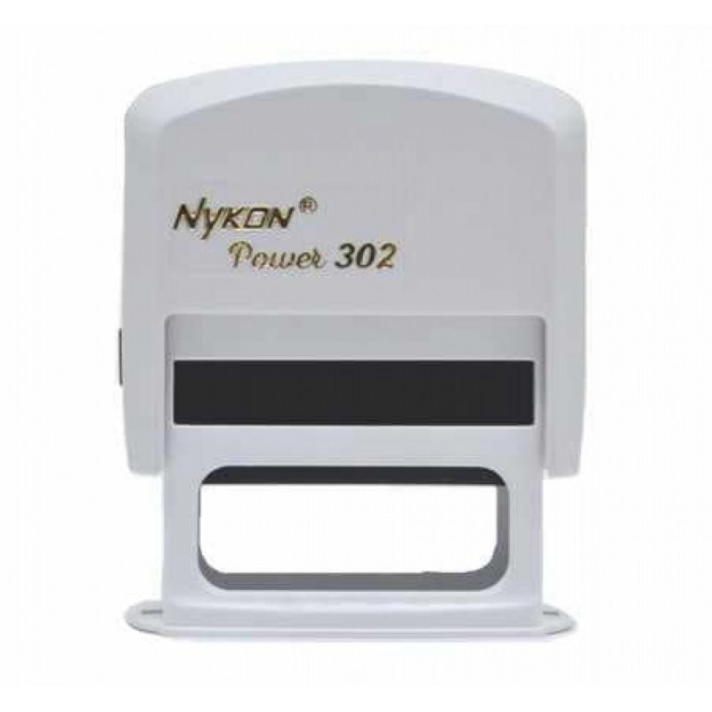 CARIMBO AUTO-ENTINTADO BRANCO (20) - NYKON - 302 Lojas Encopel