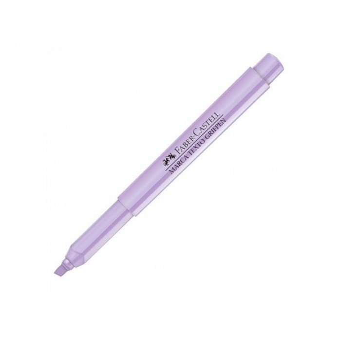 PINCEL MARCA TEXTO GRIFPEN TONS PASTEL LILAS - FABER CASTELL - MT/MIXTPZF Lojas Encopel