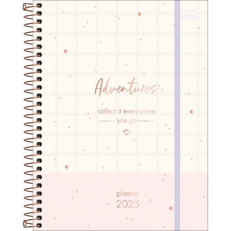 PLANNER ESPIRAL GRANDE SOHO 2025 - TILIBRA  Lojas Encopel