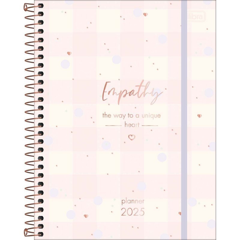 PLANNER ESPIRAL GRANDE SOHO 2025 - TILIBRA  Lojas Encopel