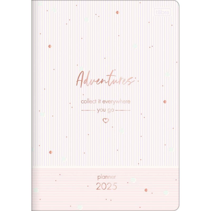 PLANNER GRAMPEADO SOHO 2025 - TILIBRA  Lojas Encopel