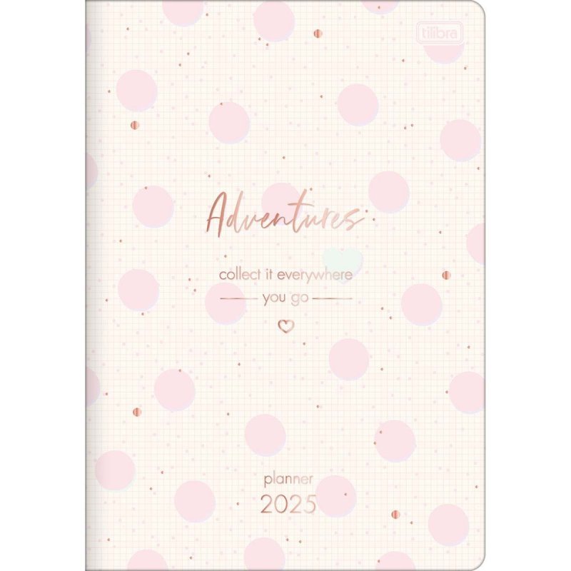 PLANNER GRAMPEADO SOHO 2025 - TILIBRA  Lojas Encopel