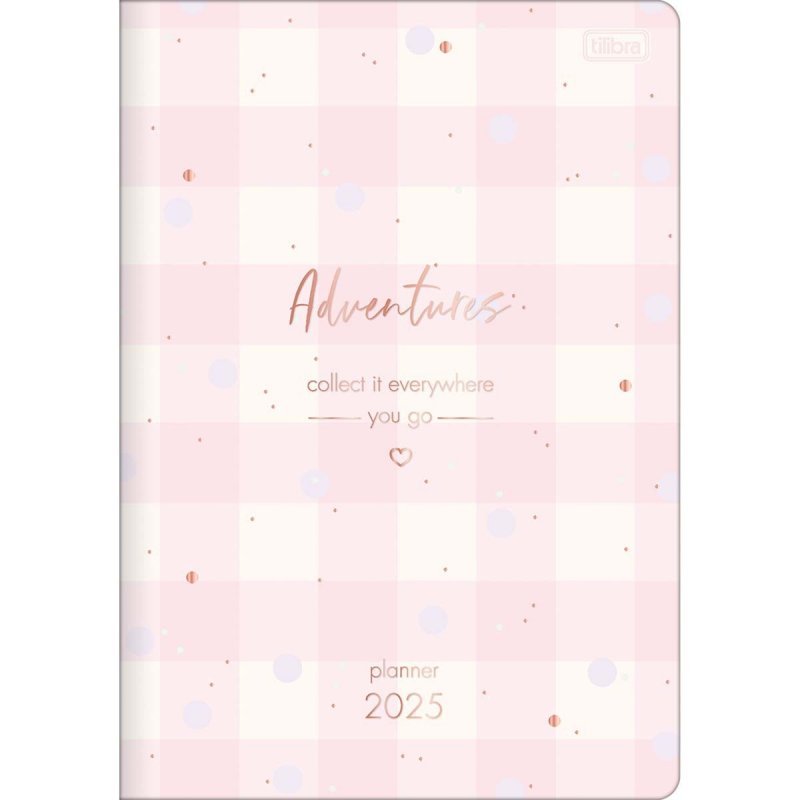 PLANNER GRAMPEADO SOHO 2025 - TILIBRA  Lojas Encopel