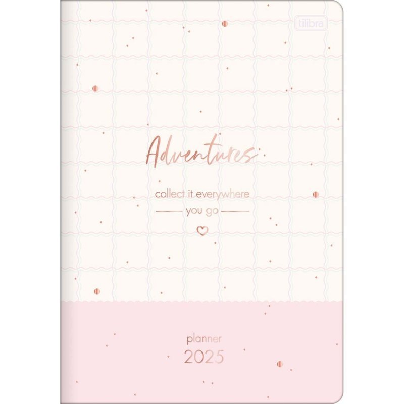 PLANNER GRAMPEADO SOHO 2025 - TILIBRA  Lojas Encopel