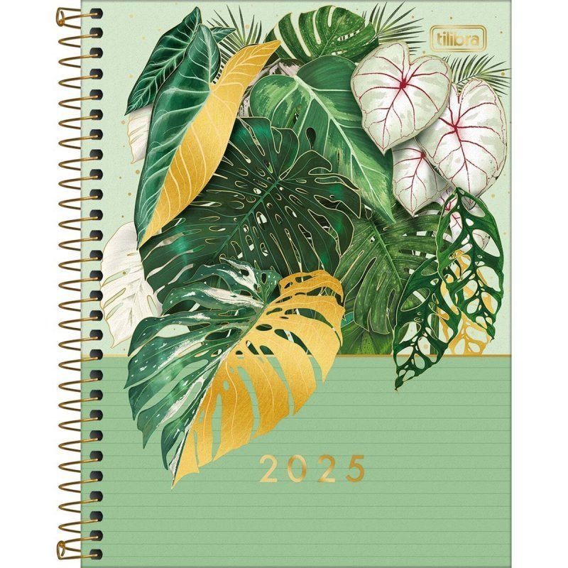 PLANNER ESPIRAL NATURALIS 2025 - TILIBRA Lojas Encopel