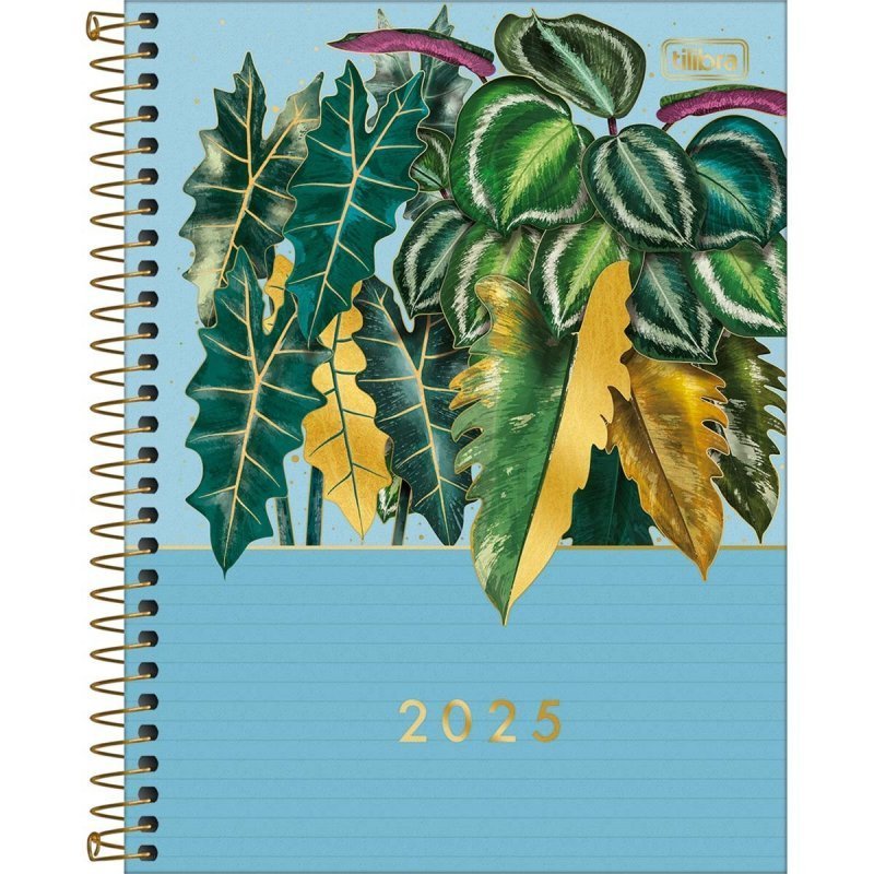 PLANNER ESPIRAL NATURALIS 2025 - TILIBRA Lojas Encopel