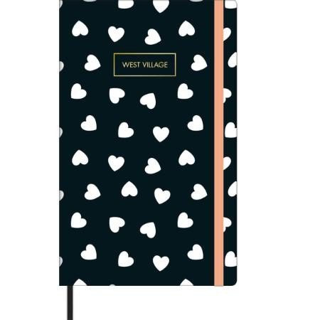 CADERNO SEM PAUTA COSTURADO FITTO G WEST VILLAGE 80 FOLHAS - TILIBRA - 302996 Lojas Encopel