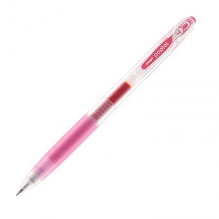 CANETA ESFEROGRÁFICA POPLOL BL-PL-7 ROSA - PILOT  Lojas Encopel