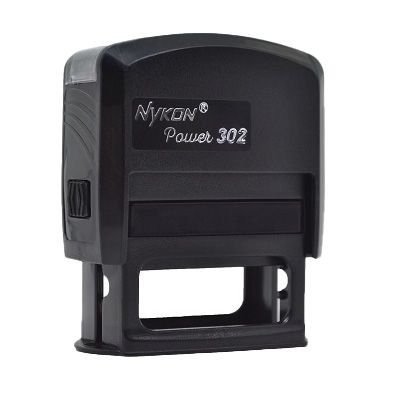 CARIMBO AUTO-ENTINTADO BLACK COLOR PRETO (20) - NYKON - 302 Lojas Encopel