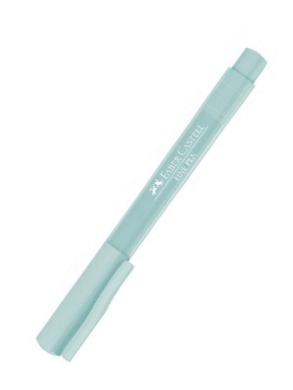 PINCEL MARCA TEXTO TEXTLINER PASTEL VERDE - FABER CASTELL - MT/1546DI Lojas Encopel