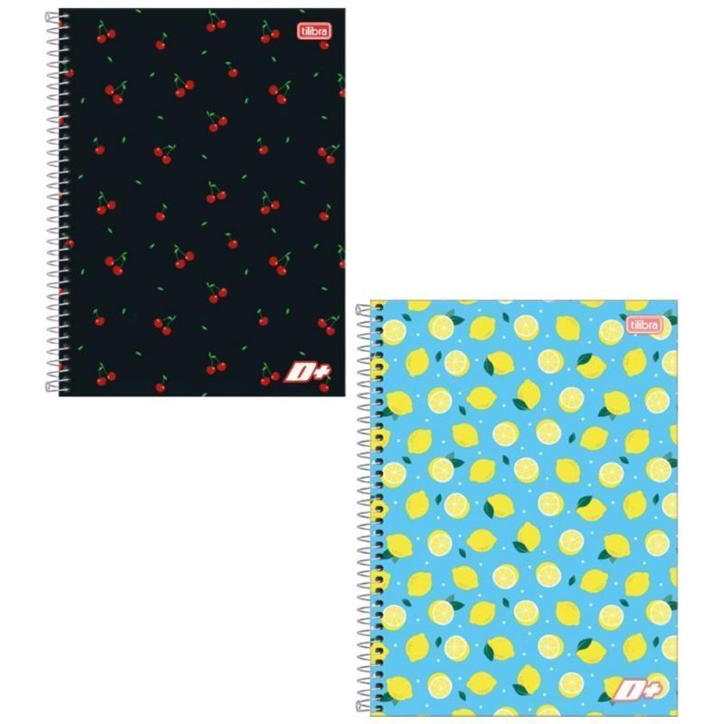 CADERNO ESPIRAL UNIVERSITÁRIO 1 MATÉRIA D+ FEMININO 96 FOLHAS - TILIBRA - 139246 Lojas Encopel