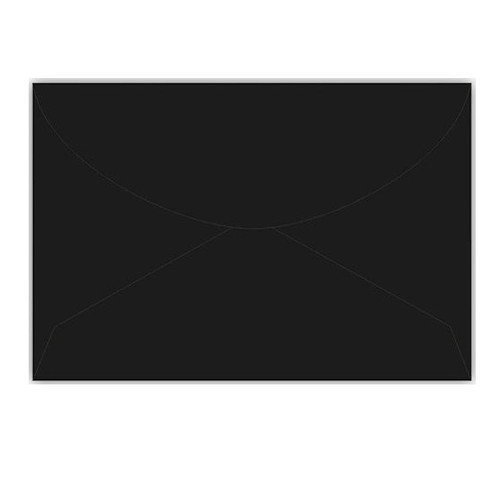 ENVELOPE CARTA 114 X 162MM PRETO CAIXA COM 100 UN - FORONI Lojas Encopel