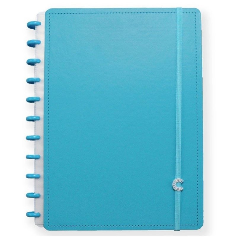 CADERNO INTELIGENTE A5 ALL BLUE - CIA52093 Lojas Encopel