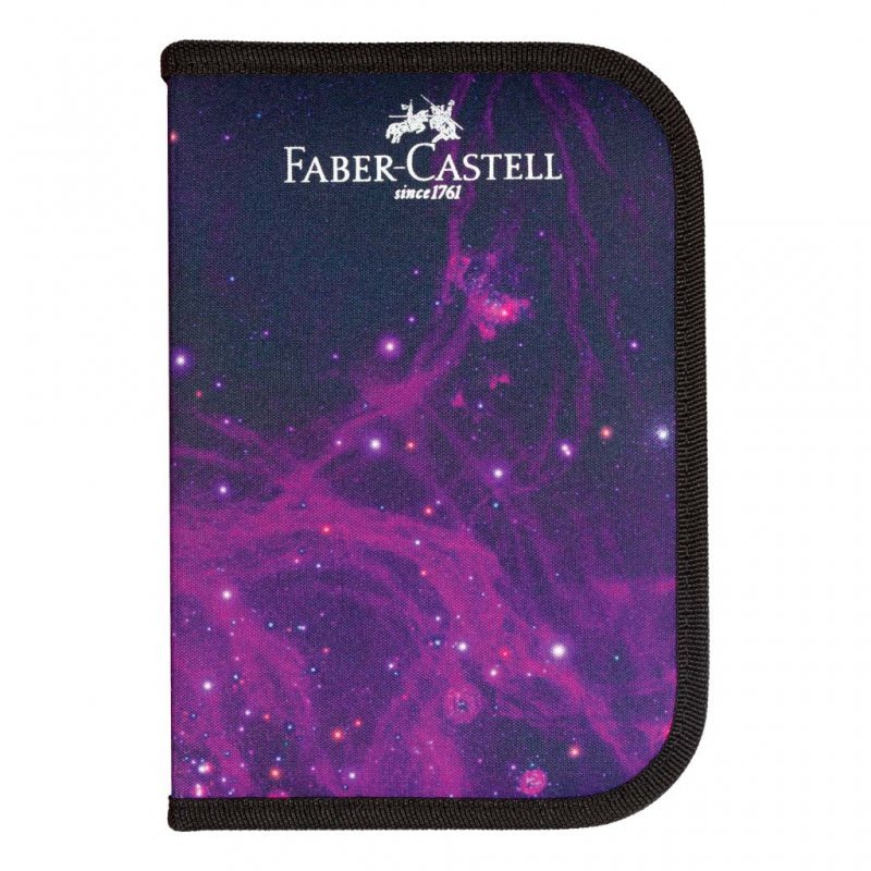 ESTOJO ESCOLAR COMPLETO COSMIC - FABER CASTELL - 18.2221 Lojas Encopel