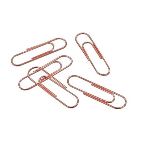 CLIPS OURO ROSE 28MM C/ 120UN - TILIBRA - 276499 Lojas Encopel