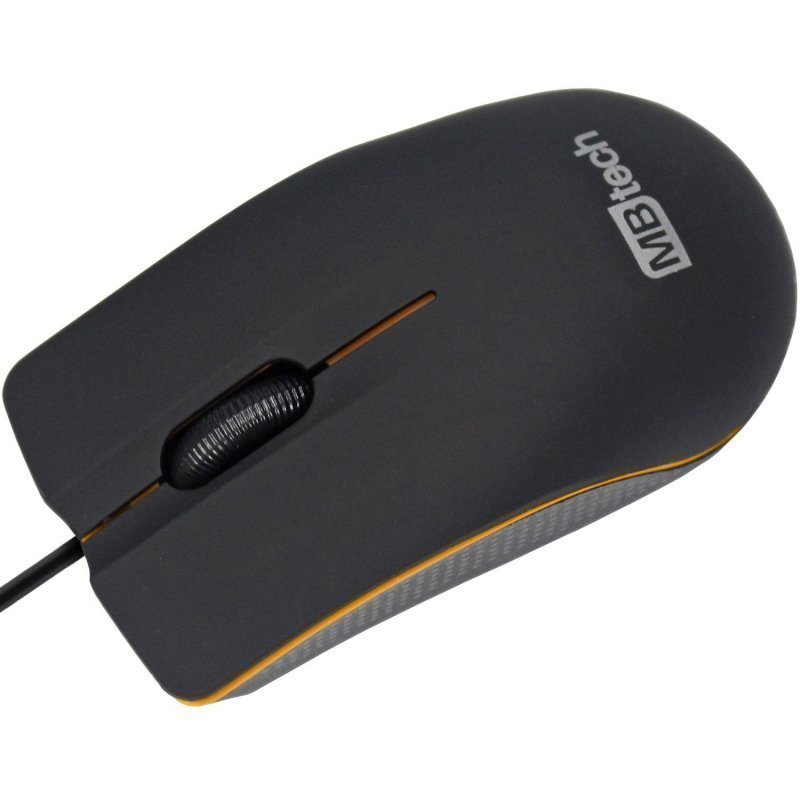 MOUSE ÓPTICO COM FIO JOB01 PRETO - MBTECH - MB54142 Lojas Encopel