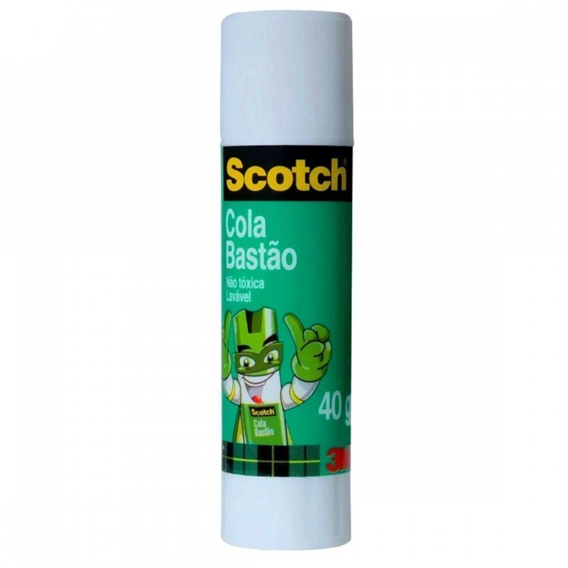 COLA BASTÃO SCOTCH 40G - 3M - HB004556880 Lojas Encopel