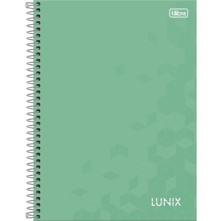 CADERNO ESPIRAL CAPA DURA UNIVERSITÁRIO 10 MATÉRIAS LUNIX 160 FOLHAS - TILIBRA - Lojas Encopel