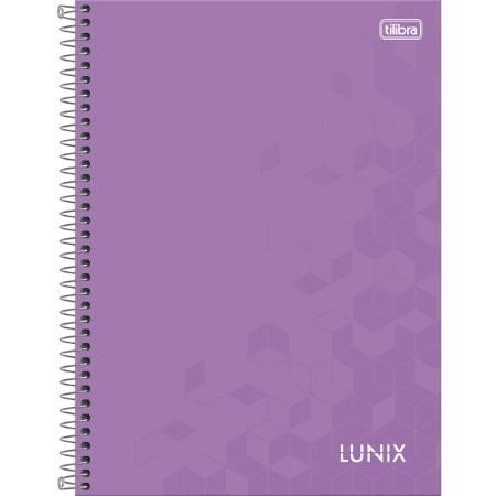 CADERNO ESPIRAL CAPA DURA UNIVERSITÁRIO 16 MATÉRIAS LUNIX 256 FOLHAS - TILIBRA - Lojas Encopel