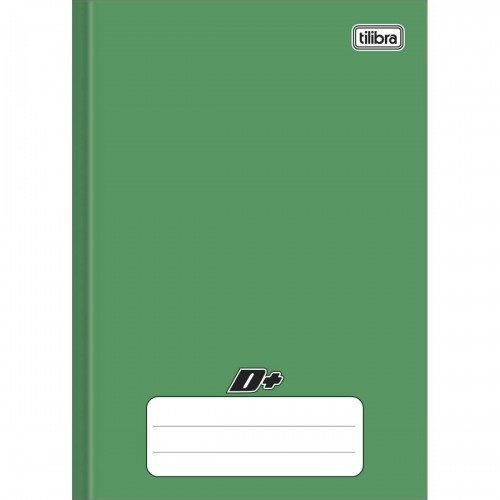 CADERNO BROCHURA 1/4 CAPA DURA VERDE 48 FOLHAS - PACOTE C/ 15UN - TILIBRA+ Lojas Encopel