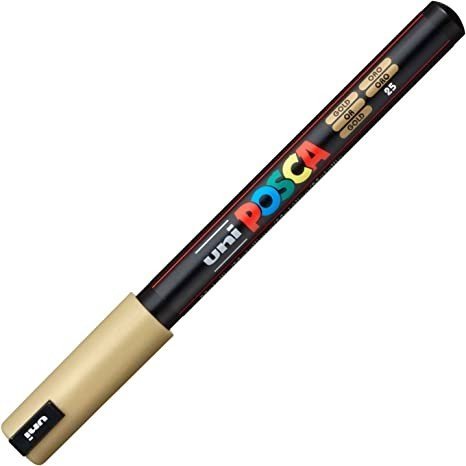 CANETA POSCA PC-1MR OURO - 45.7350 - UNI-BALL Lojas Encopel