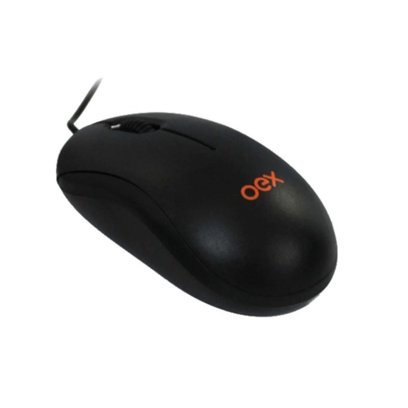 MOUSE MINI USB PRETO -OEX - MS103 Lojas Encopel