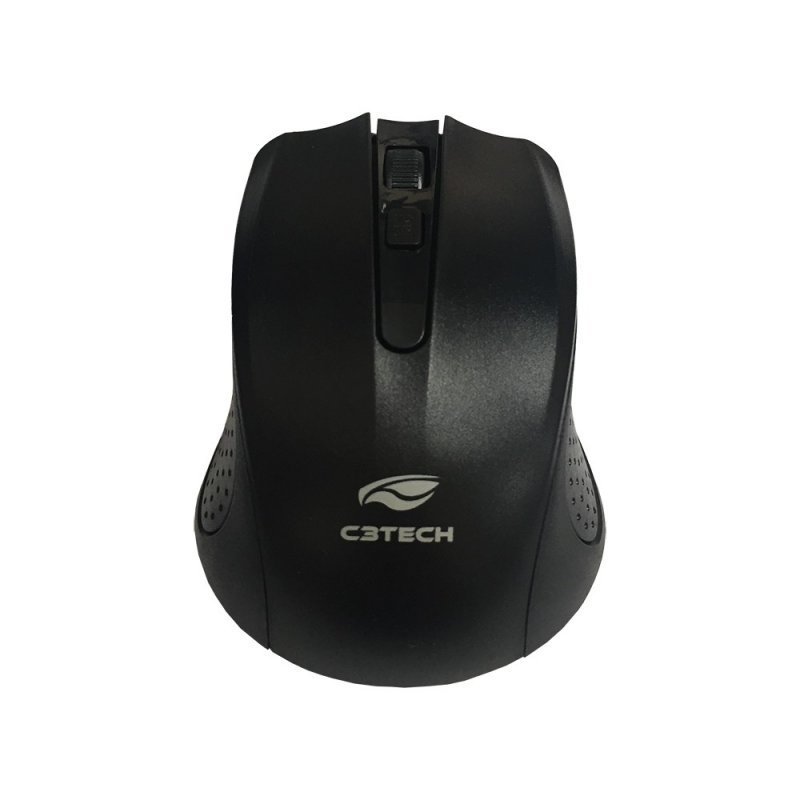 MOUSE S/ FIO RC NANO PRETO - C3TECH - M-W20BK Lojas Encopel