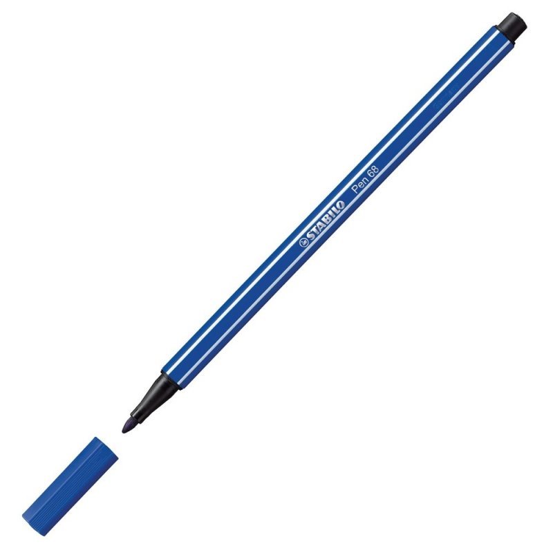 CANETA HIDROGRÁFICA STABILO PEN 68 AZUL ROYAL 1MM - SERTIC Lojas Encopel