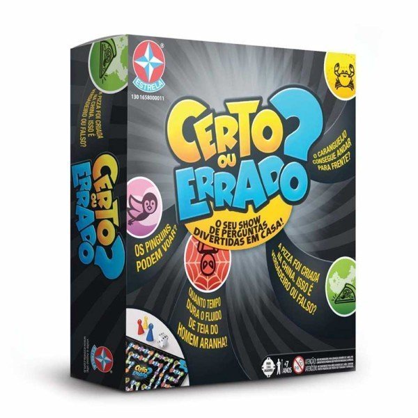 JOGO CERTO OU ERRADO - ESTRELA Lojas Encopel