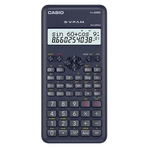 CALCULADORA CIENTÍFICA 240 FUNÇÕES FX-82MS - CASIO Lojas Encopel