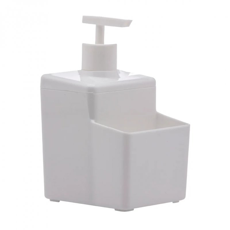 DISPENSER PORTA DETERGENTE E ESPONJA BRANCO 570ML - PARAMOUNT Lojas Encopel