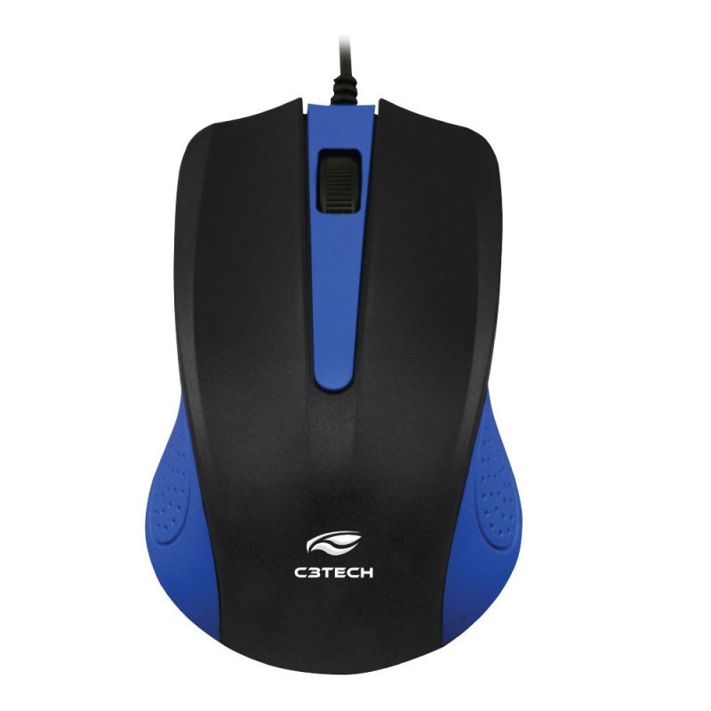 MOUSE USB AZUL - C3TECH - MS-20BL  Lojas Encopel