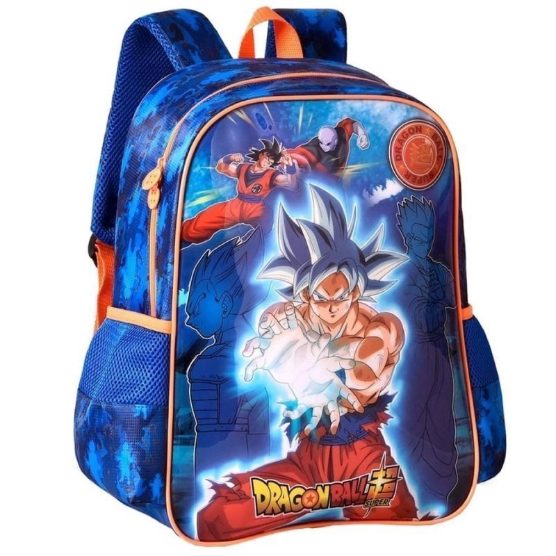 MOCHILA ESCOLAR DRAGON BALL Z 16 - CLIO Lojas Encopel