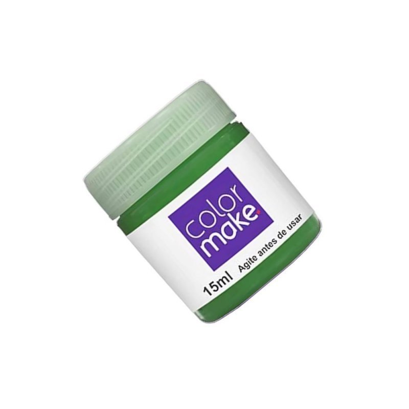 TINTA FACIAL LÍQUIDA 15ML FLUORESCENTE VERDE - COLORMAKE Lojas Encopel