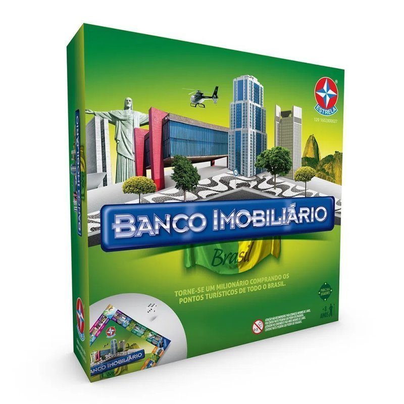 JOGO BANCO IMOBILIÁRIO BRASIL - ESTRELA  Lojas Encopel