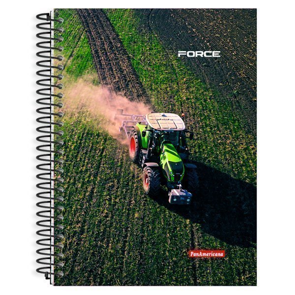 CADERNO UNIVERSITÁRIO FORCE 10 MATÉRIAS 160 FOLHAS - PANAMERICANA  Lojas Encopel