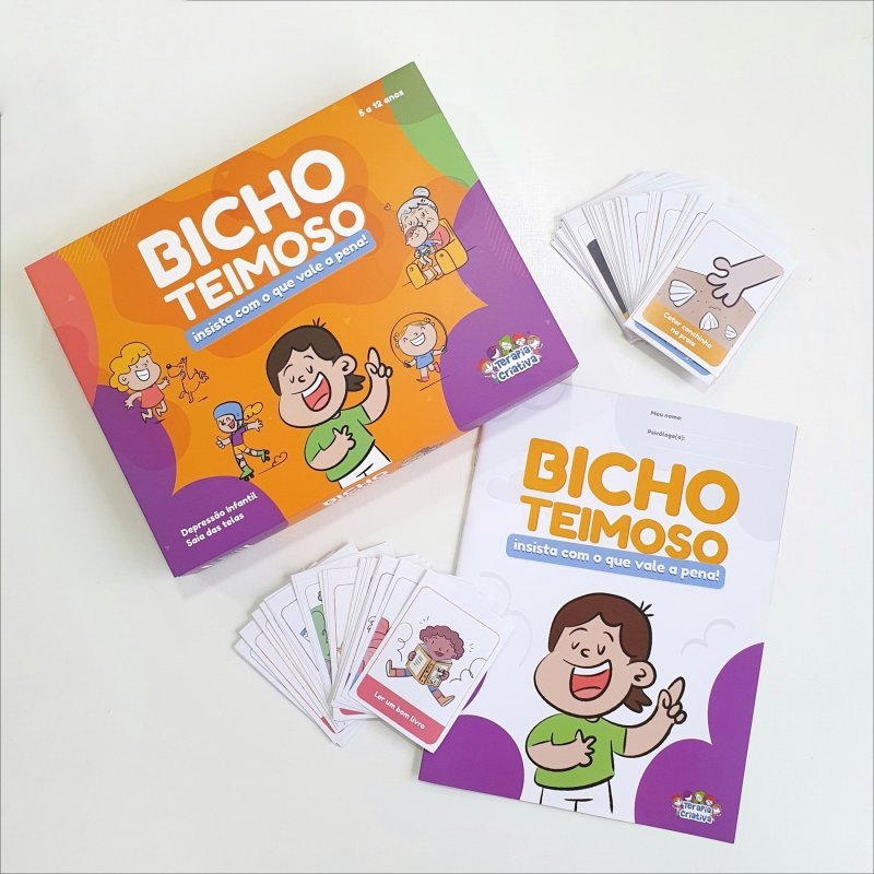 JOGO TERAPÊUTICO BICHO TEIMOSO - TERAPIA CRIATIVA Lojas Encopel