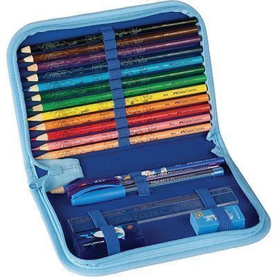 ESTOJO ESCOLAR COMPLETO PETS GATO - FABER-CASTELL Lojas Encopel