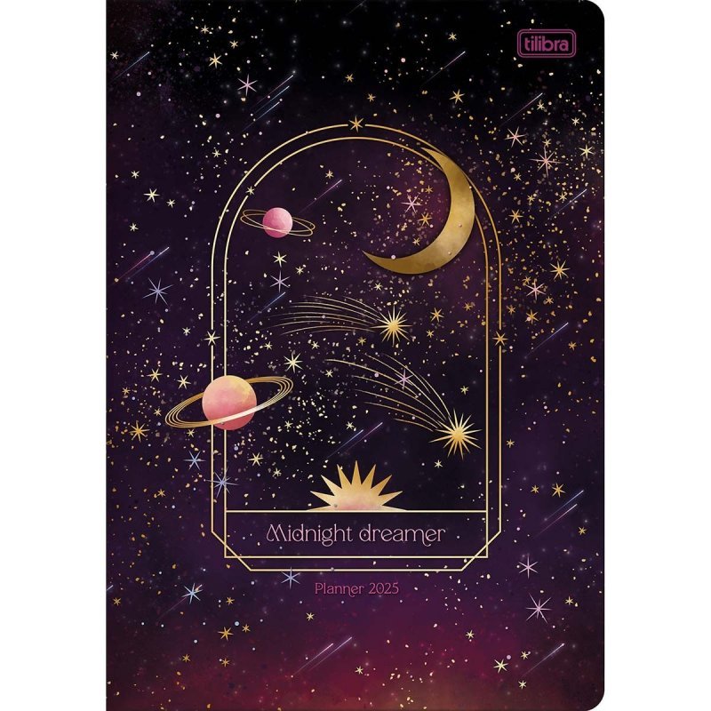 PLANNER GRAMPEADO MAGIC 2025 - TILIBRA Lojas Encopel