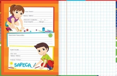 CADERNO BROCHURA QUADRICULADO 1X1 CAPA DURA SAPECA 40 FOLHAS - TILIBRA Lojas Encopel