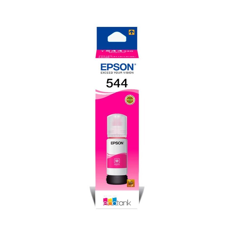 REFIL DE TINTA EPSON T544 MAGENTA - EPSON Lojas Encopel