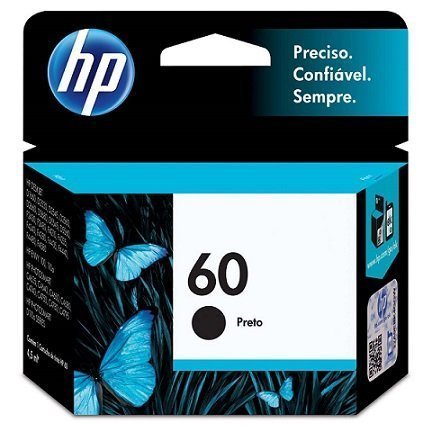 CARTUCHO DE TINTA 60 PRETO 4ML- HP - CC640WL Lojas Encopel